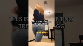 The cat's behavior towards its owner makes the owner continue to laugh at the cat's behavior.