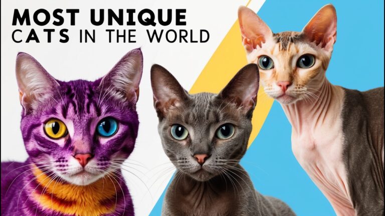 10 Rare & Unique Cat Breeds That You Won’t Believe Exist!