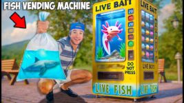 Buying Every Fish From the Live Fish Vending Machine… *deadly fish*
